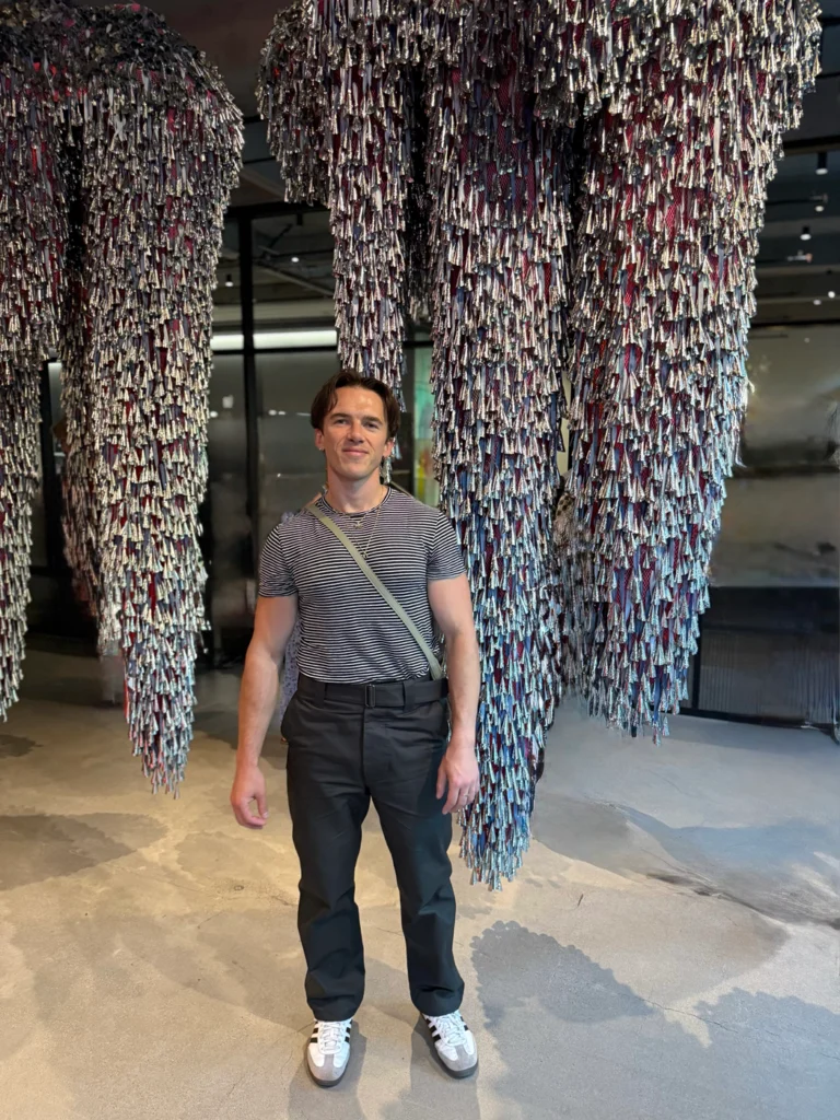 Marie Watt cloud sculpture at Jordan Schnitzer Museum