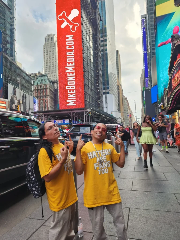 TimeSquare MikeBone